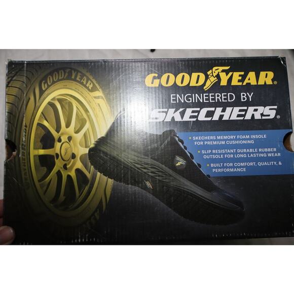 Goodyear Engineered By Skechers Men's Talon Slip Resistant Shoes - Picture 6 of 6